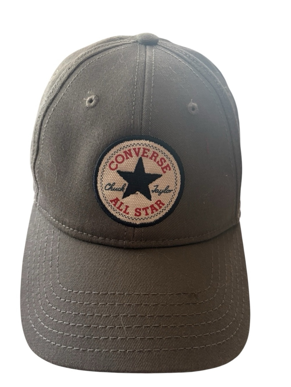 Converse Grey All Star Patch Baseball Cap